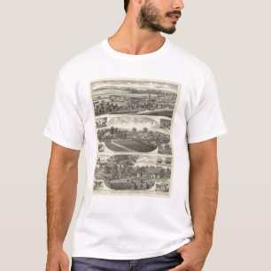 Residences and Farms, Pottawatomie County, Kansas T-Shirt