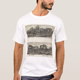 Residences, Florence, and Hillsboro, Kansas T-Shirt