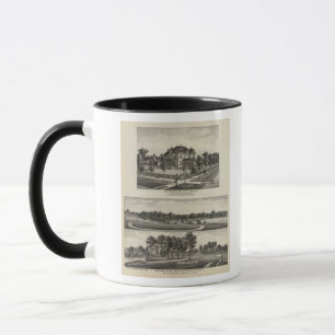 Residences, Grove, Mills, Factory, Emporia, Kansas Mug