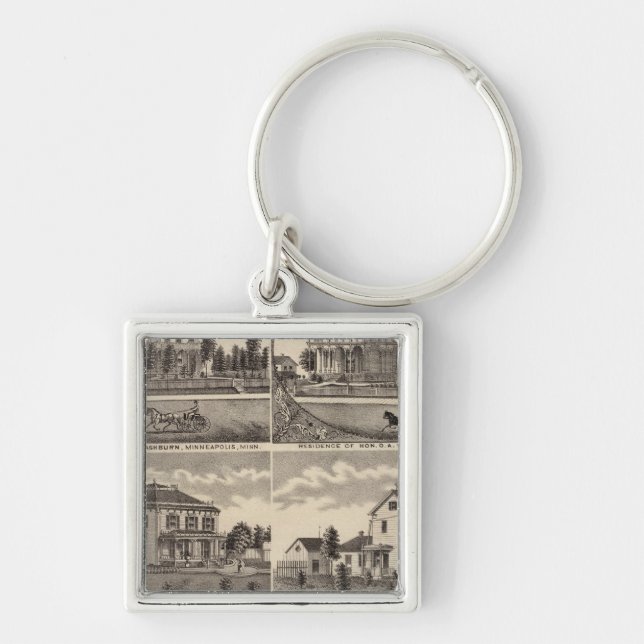 Residences in Minnesota Key Ring (Front)