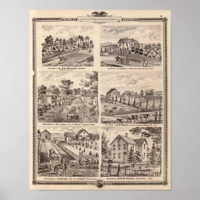 Residences in Redfield Poster (Front)