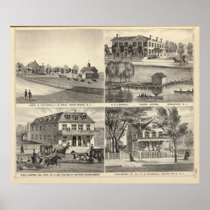 Residences in West Creek, Oceanport, NJ Poster