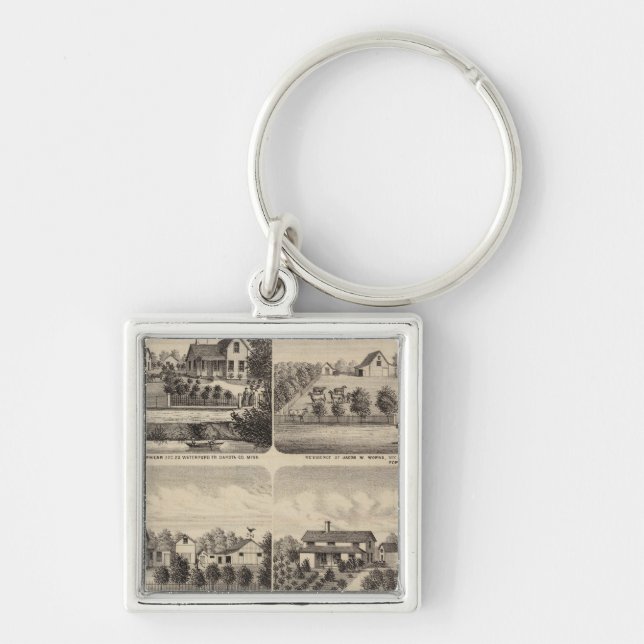 Residences, Minnesota 2 Key Ring (Front)