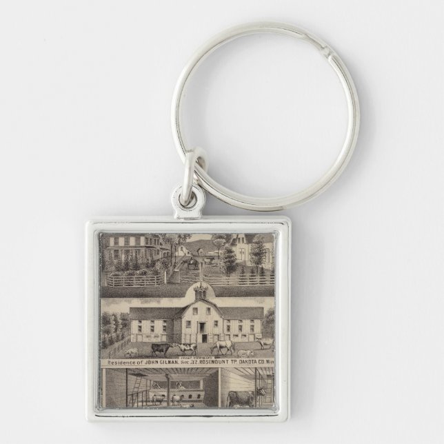 Residences, Minnesota 4 Key Ring (Front)