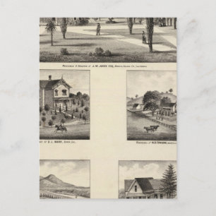 Residences, Monastery Postcard