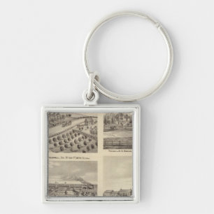 Residences of Caldwell, Fox, Hargis and Hurd Key Ring