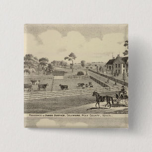 Residences of J Justice 15 Cm Square Badge