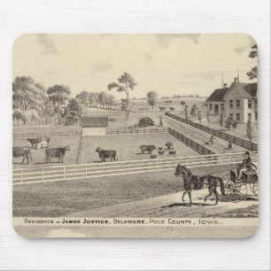 Residences of J Justice Mouse Pad