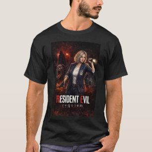 Resident Ash Evil Grace Requiem Croft 37 T-Shirt