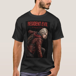 Resident Ash Evil Grace Requiem Croft 41 T-Shirt