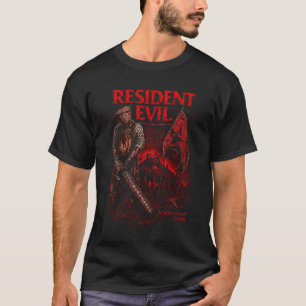Resident Dark Evil Games Art 12 Basic Dark T-Shi T-Shirt