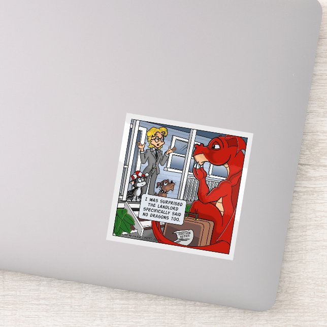 Resident Dragon - The Landlord Said No Dragons  (Detail)