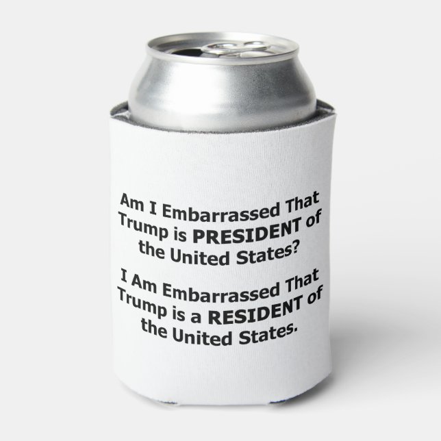 Resident Trump Can Cooler (Can Front)