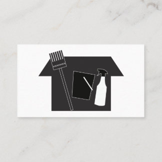 Residential Cleaning Services Business Card