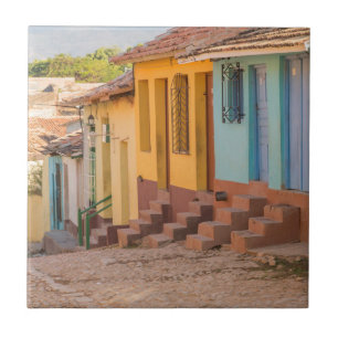 Residential houses, Trinidad, Cuba Ceramic Tile
