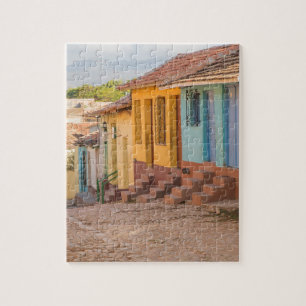 Residential houses, Trinidad, Cuba Jigsaw Puzzle