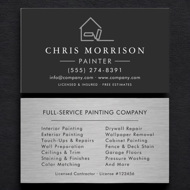 Residential Painter Business Card (Creator Uploaded)