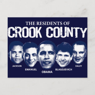 Residents of Crook County Postcard