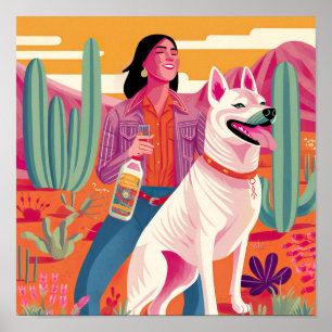 Resilience, Power, and Companionship: A Portrait  Poster