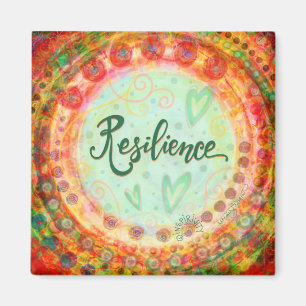 Resilience Pretty Fun Inspiring Modern Inspirivity Magnet