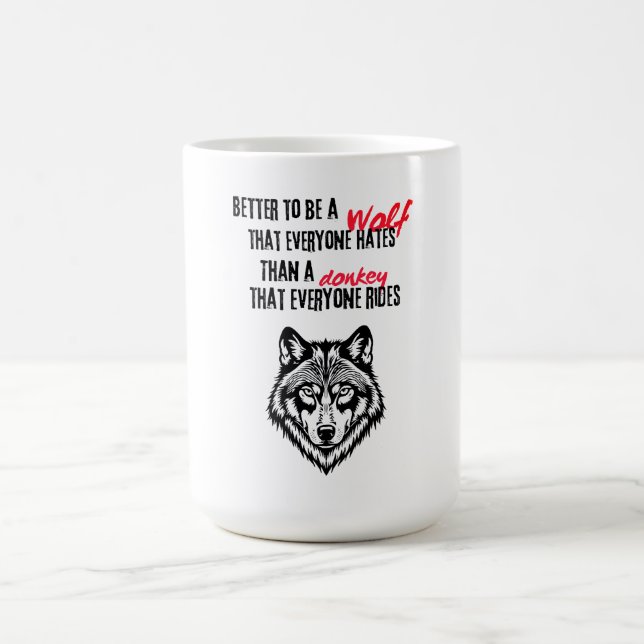 Resilience, self-worth, and independence coffee mug (Center)