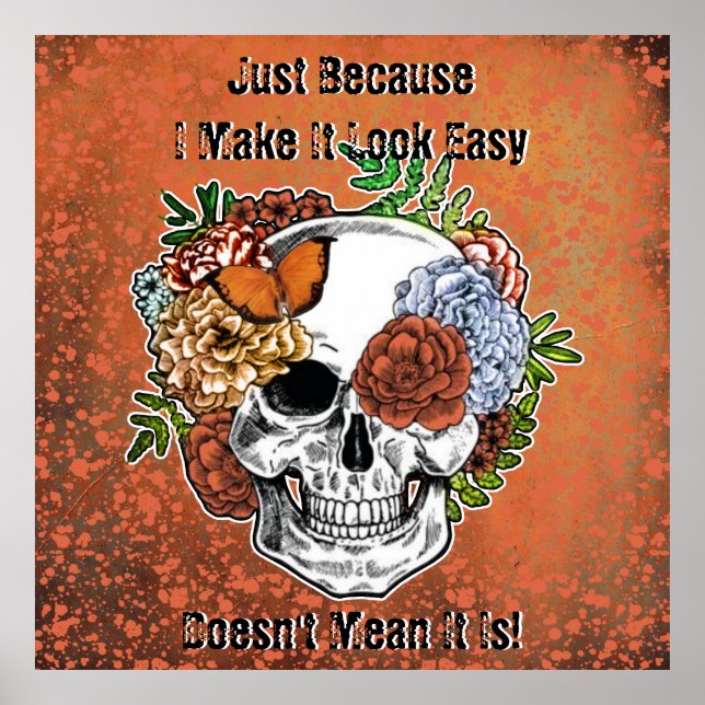 Resilience Tenacity Unyielding Spirit Affirmations Poster (Front)