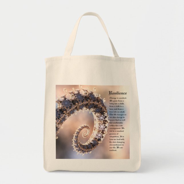 Resilience  tote bag (Front)