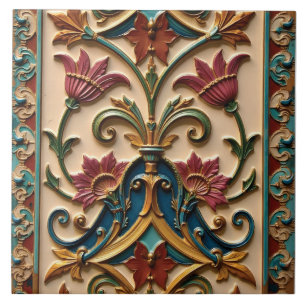 Resilient Grace, Eclipsed Radiance Ceramic Tile