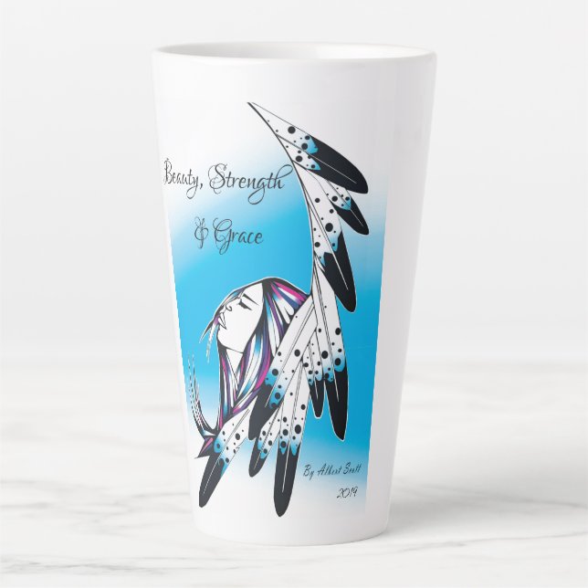 Resilient Latte Mug (Front)