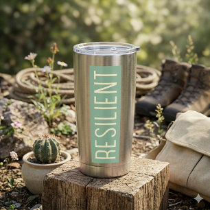 RESILIENT Thermal Tumbler – Strength That Lasts