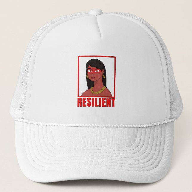 Resilient Trucker Hat (Front)