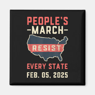 Resist Across America Stop Trump Magnet