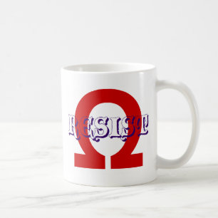 Resist action coffee mug