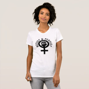 Resist and Persist Women's Equality Shirt