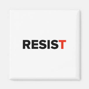 Resist. Anti Trump #resist 1 Magnet
