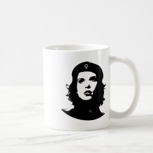 Resist Anti Trump She Guevara Revolution Retro Coffee Mug