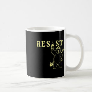 Resist Bear Fist Protest Equality Anti Men Women K Coffee Mug