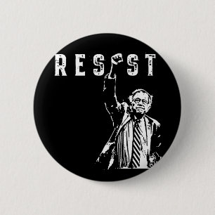 Resist Bernie Sanders Freedom Us National Service  6 Cm Round Badge
