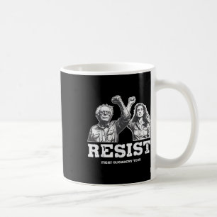 Resist Bernie Sanders Freedom Us National Service Coffee Mug