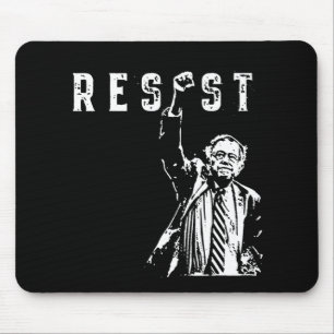 Resist Bernie Sanders Freedom Us National Service Mouse Pad