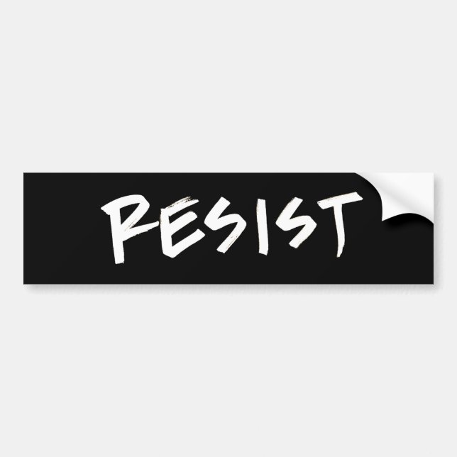 Resist Bumper Sticker (Front)