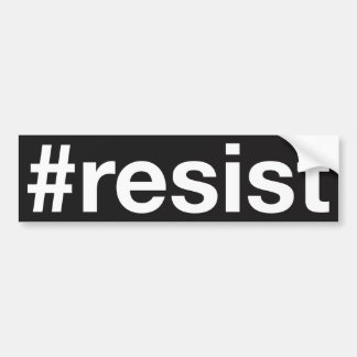 #resist bumper sticker