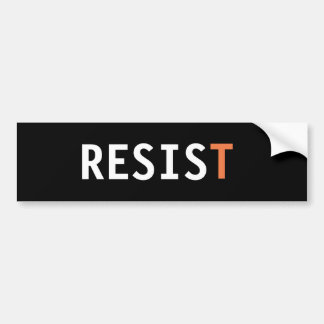 RESIST BUMPER STICKER