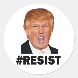 Resist Classic Round Sticker