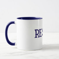 RESIST coffee mug