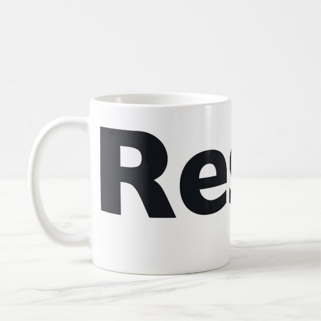 Resist Coffee Mug (Left)