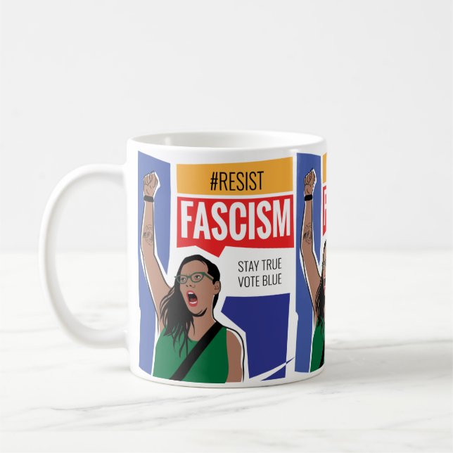 Resist Fascism Mug (Left)