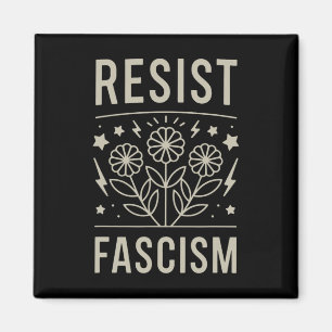 Resist Fascism Protest Trump Anti Trump _1 Magnet