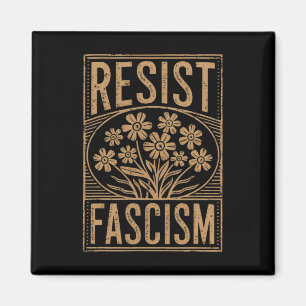Resist Fascism Protest Trump Anti Trump 3 Magnet