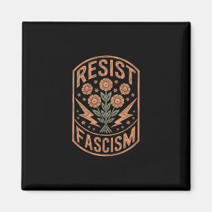 Resist Fascism Protest Trump Anti Trump 5 Magnet